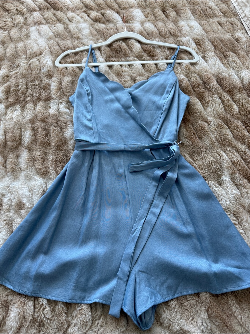 Belted romper